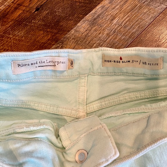 ANTHROPOLOGIE Pilcro High Rise Slim Jeans - Picture 6 of 9